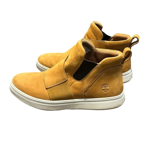 TIMBERLAND Women's Tan Genuine Leather Round Toe Comfortable Bootie-Size 9.5 - Picture 10 of 13